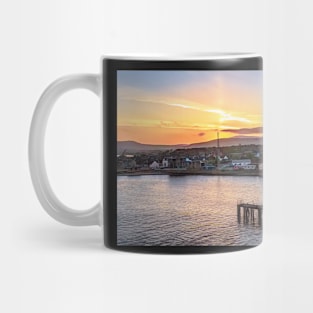 Evening Approach To Invergordon digital art Mug